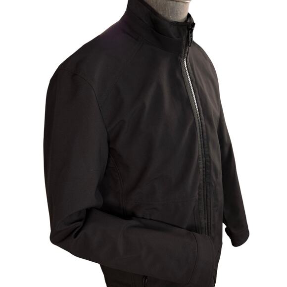 Johnston Murphy XC4 Jacket Mens Medium Black Full Zip Extreme Comfort - Picture 2 of 6